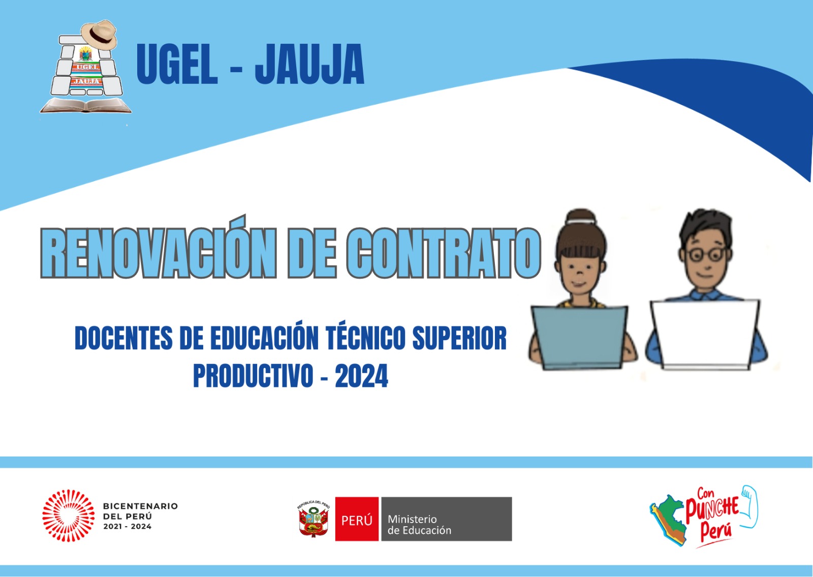 Cronograma de Renovación de Contrato Docente en ETP UGEL Jauja 2024
