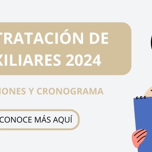 Contrata de Auxiliares 2024