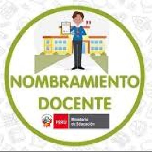 Nombramiento Docente UGEL Jauja 2024